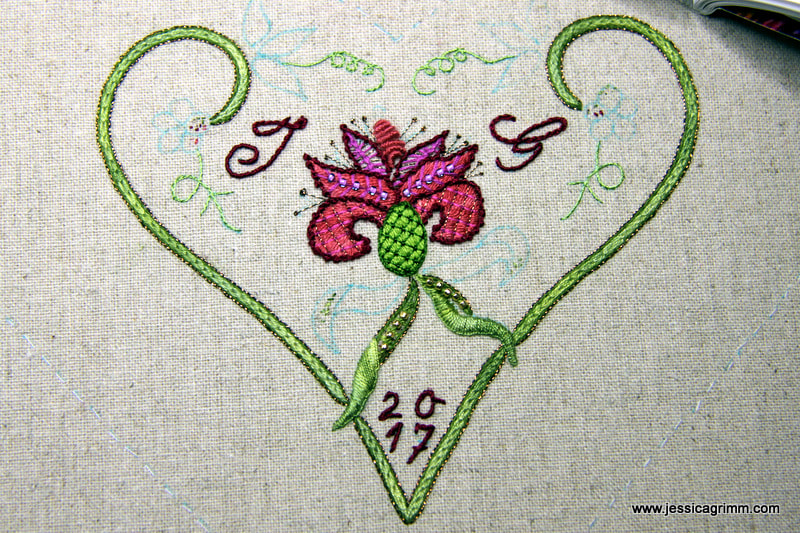 Strawberry Fayre pattern by Carolyn Pearce