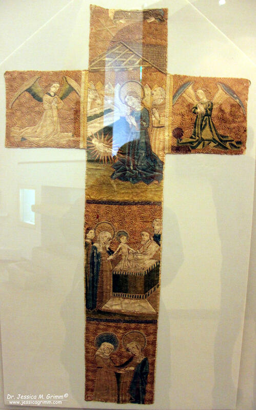 Chasuble cross around 1480 Dommuseum Fulda