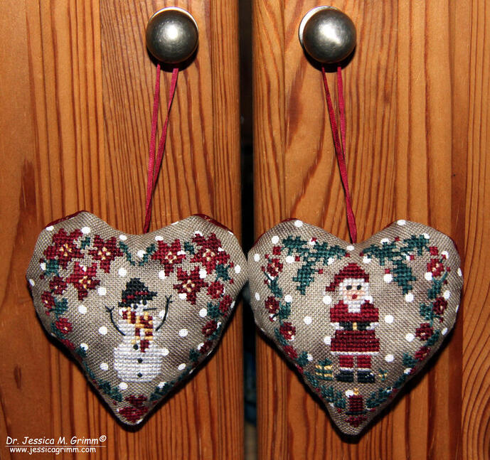 Finished Barbaral Creations ornaments