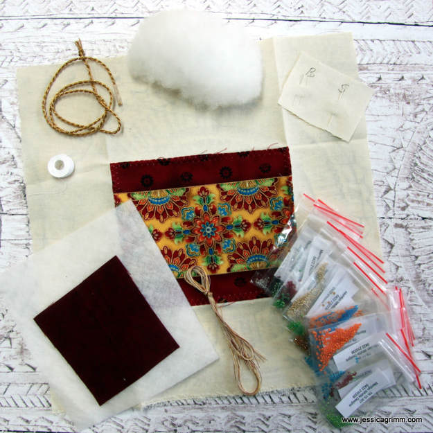 Merrilyn Whittle bead embroidery kit
