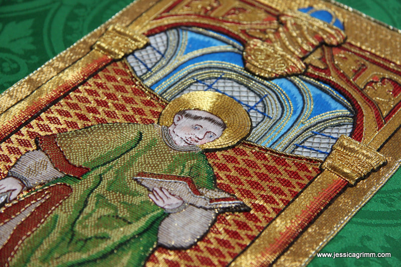 St. Laurence golwork embroidery