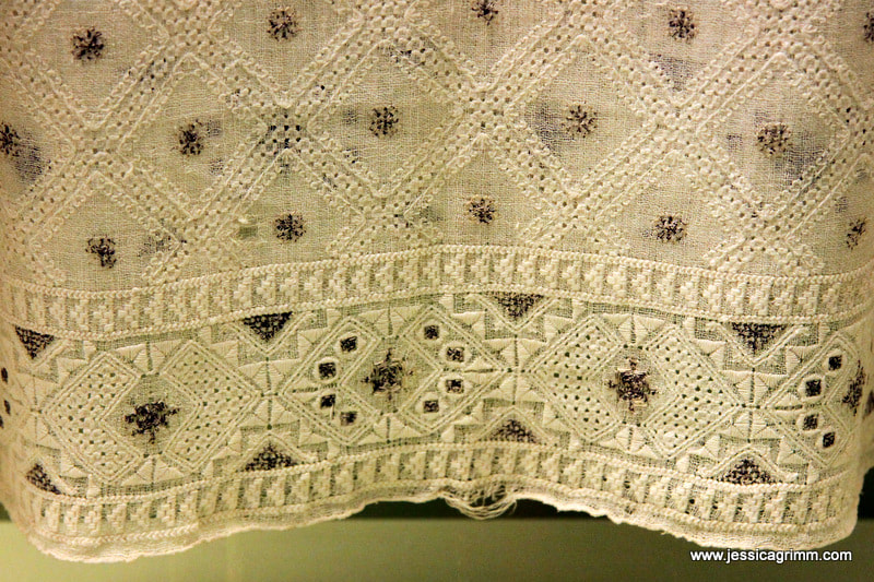 A richly embroidered towel, probably from Ierapetra.