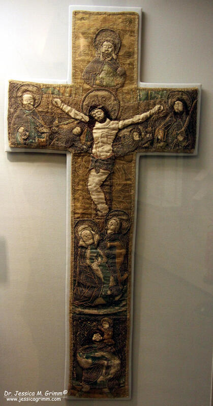 Chasuble cross made around 1500, Dommuseum Fulda